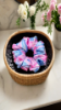 Picture of Firelight Peach | Printed Scrunchies | Pack of 1