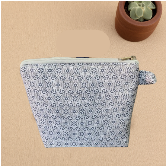 Picture of Vanity Pouch | Stylish Makeup Pouch | Handmade Cosmetic Organizer for Travel & Daily Use