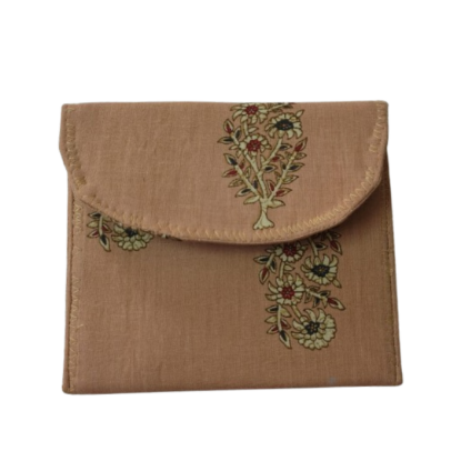 Picture of Fabric Sanitary Napkin Pouches | Period Pad Purse for Travel & Daily Carry
