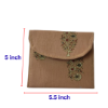 Picture of Fabric Sanitary Napkin Pouches | Period Pad Purse for Travel & Daily Carry